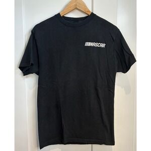 NASCAR Daytona 500 Graphic T-Shirt Mens Medium Black Short Sleeve Racing Tee